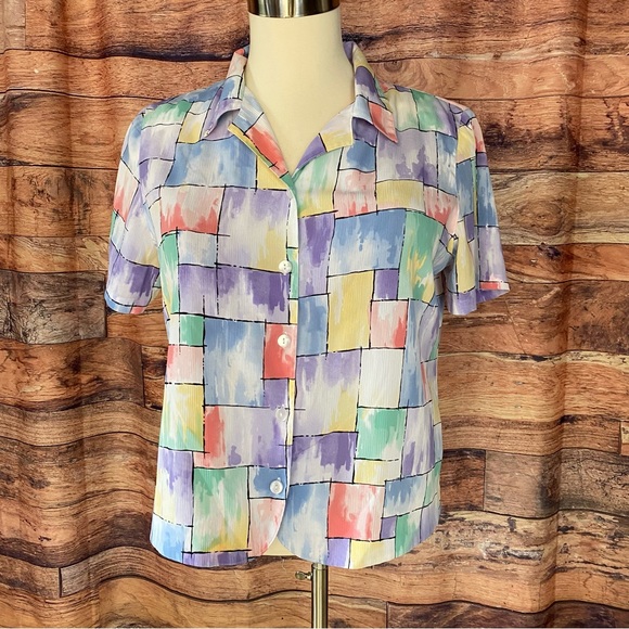 Alfred Dunner Button Down blouse - Picture 1 of 11